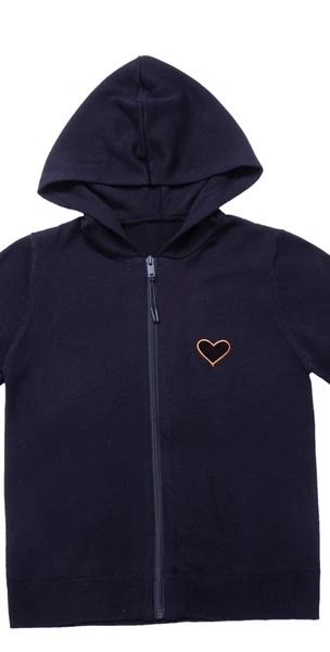 סריג כחול עם כובע