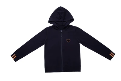 סריג כחול עם כובע