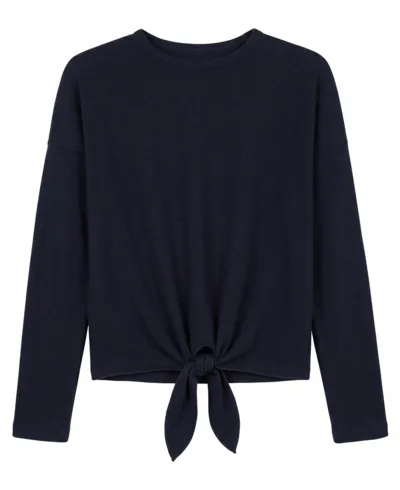 טישרט קשירה כחול/ שחור ELISE דגם 2768