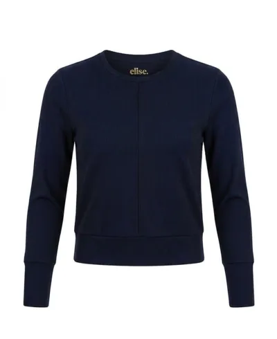 טישרט ריב תיפור כחול / שחור ELISE דגם 2770